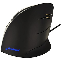 Evoluent Vertical Mouse C Series, Right Handed, Wired